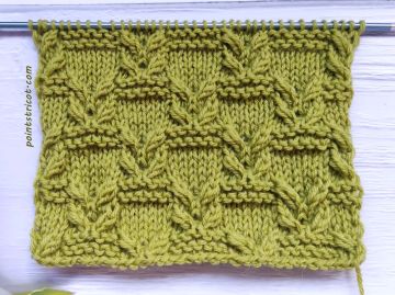 Point de Damier au Tricot