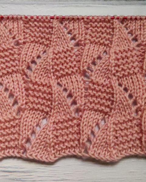 Point de Damier au Tricot