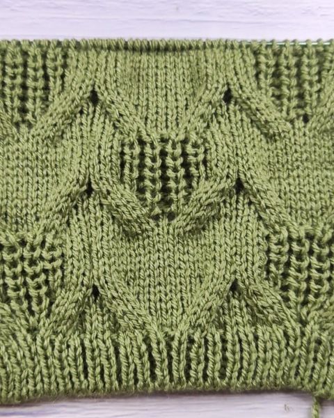 Point Damier au Tricot #65