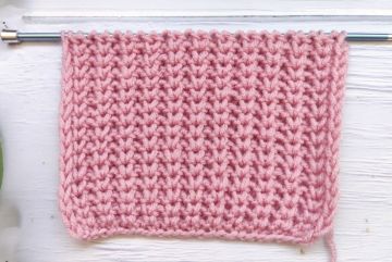 Côtes en relief au Tricot