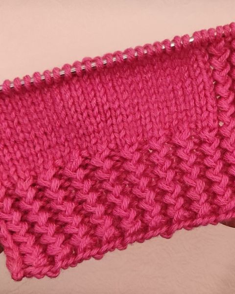 Côtes Croisées au Tricot