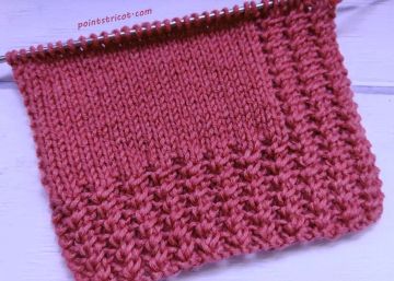 Côtes Croisées au Tricot