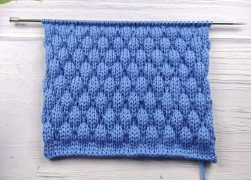 Point Bulles au Tricot