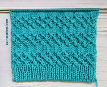 Point Fantaisie au Tricot