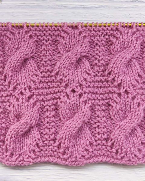 Point Torsades Fantaisie au Tricot