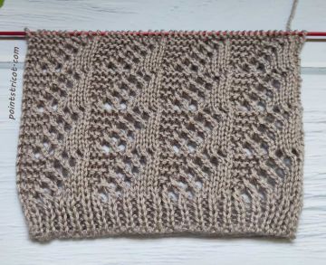 Point Fantaisie au Tricot