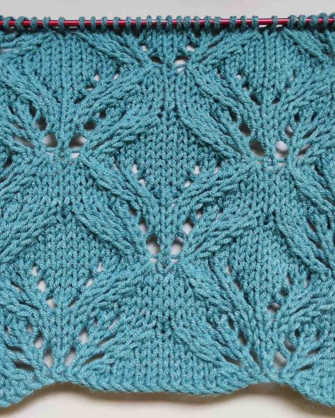 Point de Feuilles au Tricot