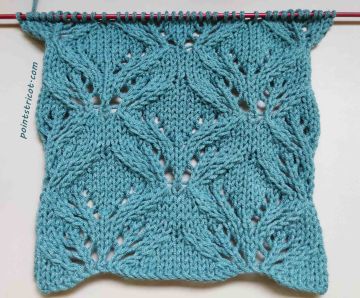 Point de Feuilles au Tricot
