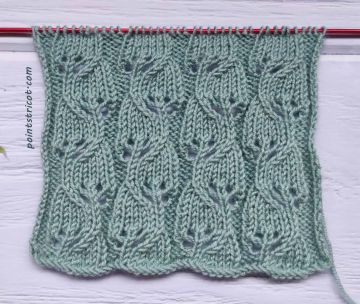 Point de Feuilles au Tricot