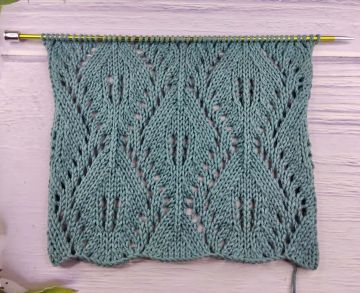 Point de Feuilles au Tricot