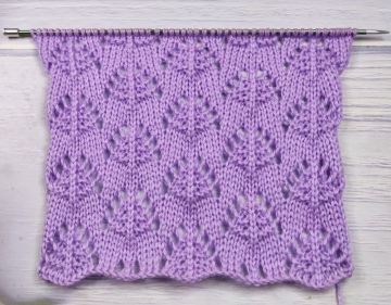 Point de Feuilles au Tricot