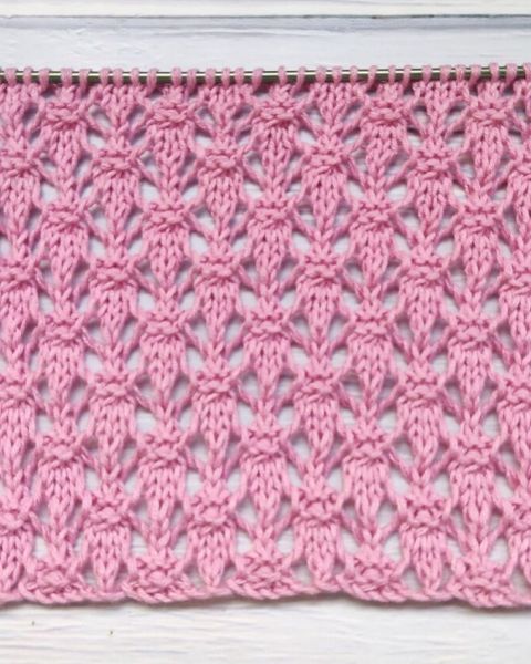 Point Résille au Tricot