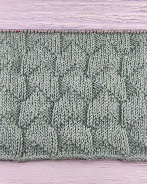 Point Géométrique au Tricot