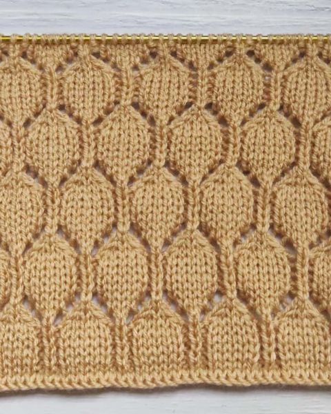 Hexagone – Motif Géométrique au Tricot