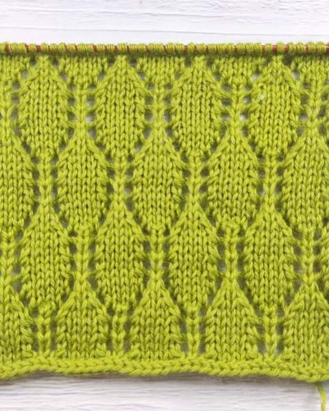 Hexagone Ajouré au Tricot