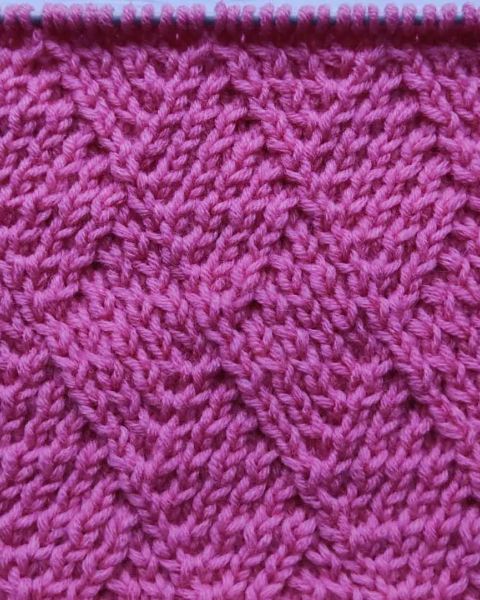 Point de Losanges au Tricot