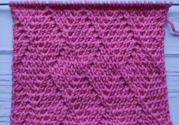Point de Losanges au Tricot