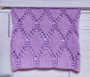 Point de Losanges au Tricot