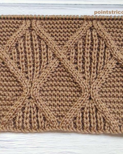 Point de Losanges au Tricot