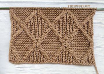 Point de Losanges au Tricot