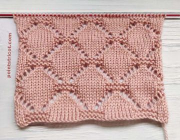 Point de Losanges au Tricot