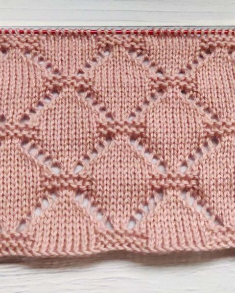 Point de Losanges au Tricot