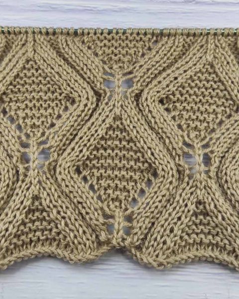Point de Losanges au Tricot