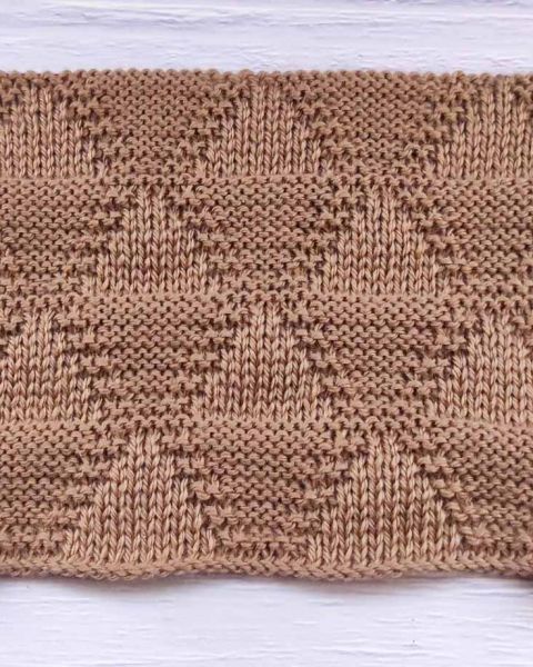 Point de Losanges au Tricot