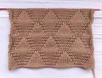 Point de Losanges au Tricot