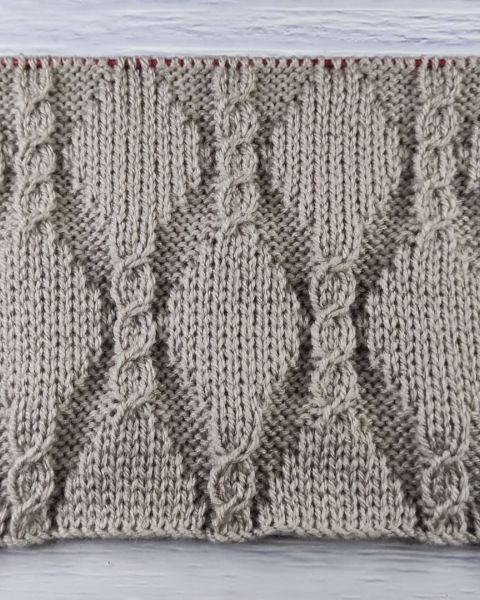 Point de Losanges au Tricot