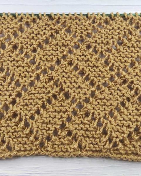 Point de Losanges au Tricot