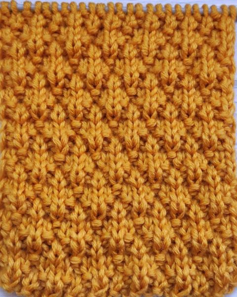 Point de Losanges au Tricot