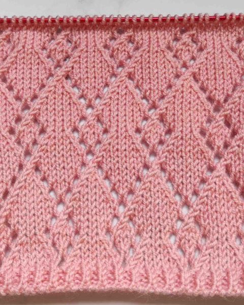 Point de Losanges au Tricot