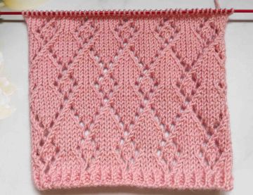 Point de Losanges au Tricot