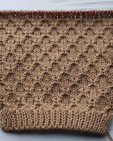 Point de Diamant au Tricot