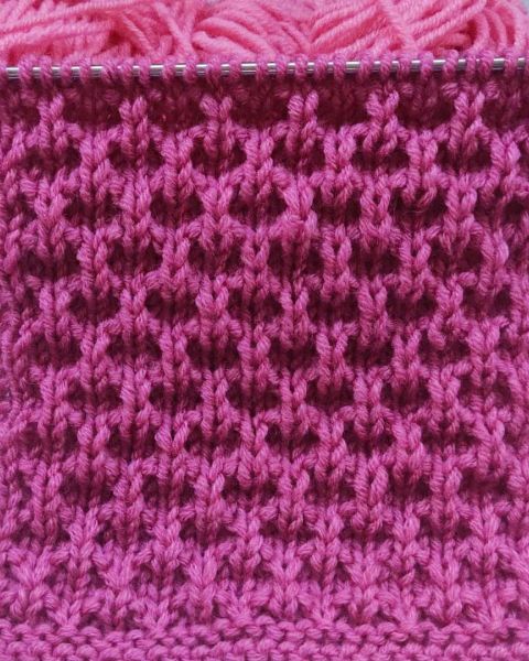Point Relief Tricot Facile