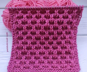 Point Relief Tricot Facile