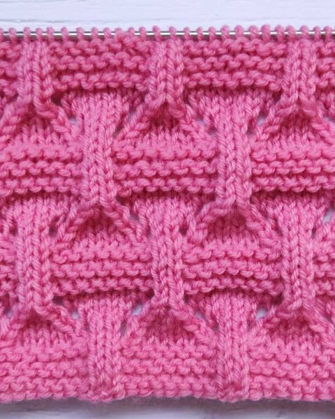 Point Relief au Tricot