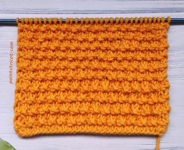 Tuto Point d'étoile au Tricot