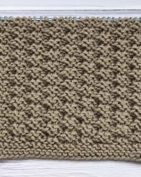 Point Relief au Tricot