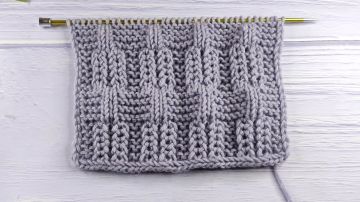 Point Relief au Tricot