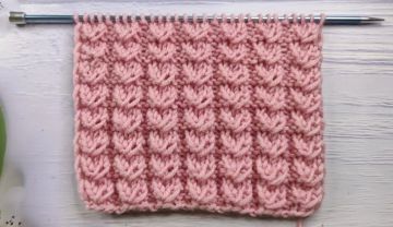 Point Relief au Tricot