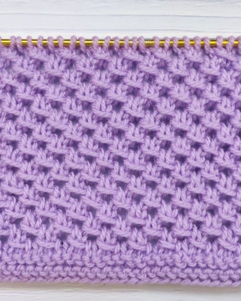 Point Texturé au Tricot