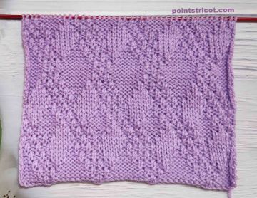 Point de tricot simple pour les débutants