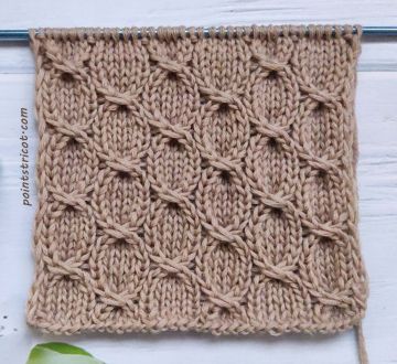 Point de Cercle au Tricot