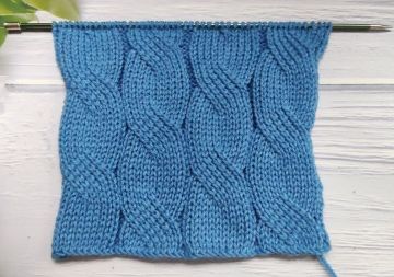 Point de Torsades au Tricot