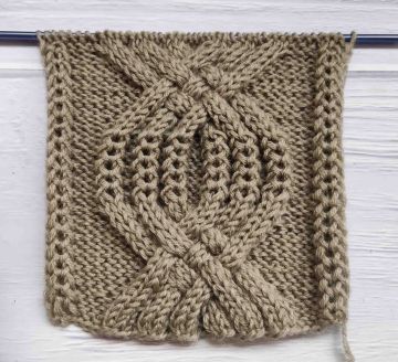 Motif Tricot Aran