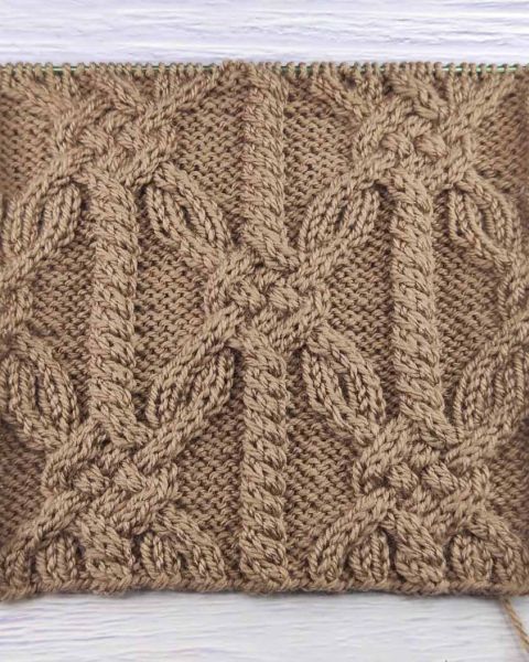 Point Aran et Torsades au Tricot
