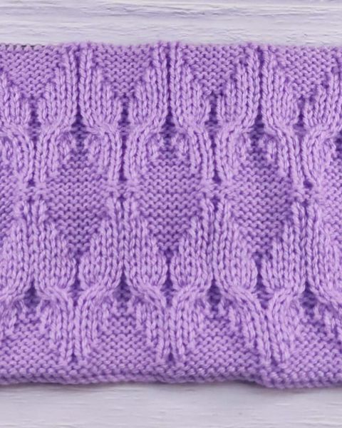 Point Fantaisie Torsades au Tricot