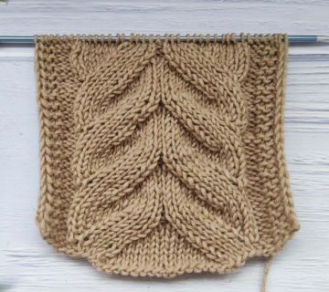 Point Fausse Torsade au Tricot